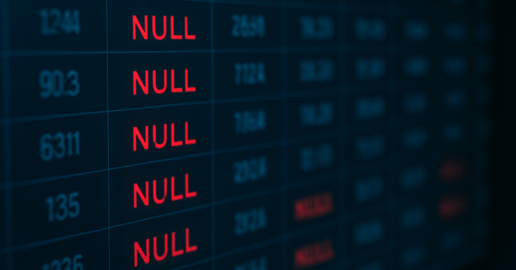 How Null Values Destroy Master Data (And What to Do About It) null values