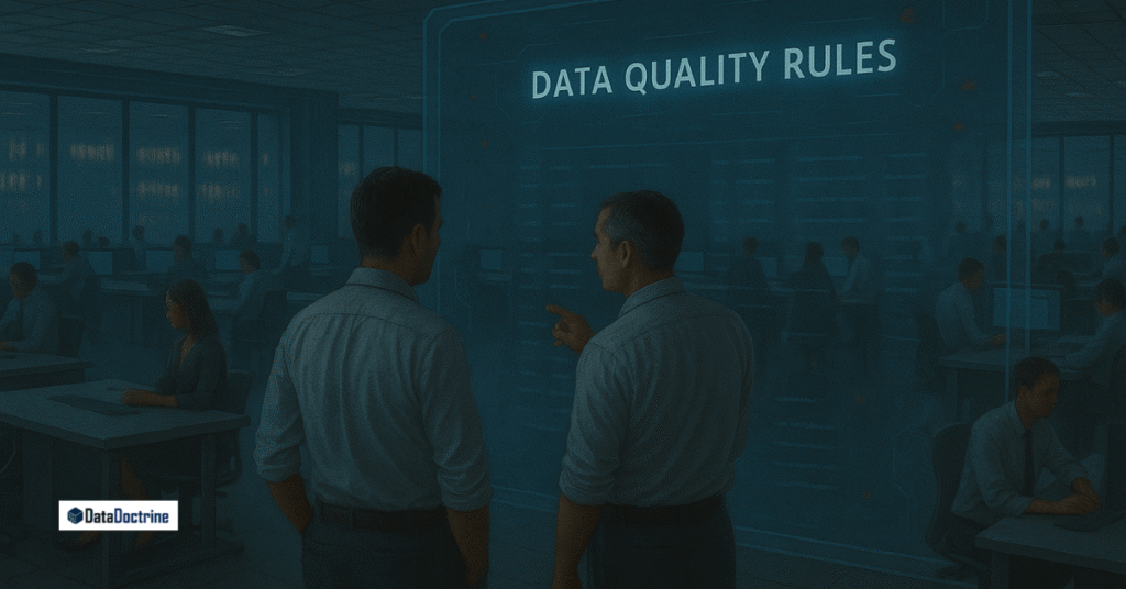 Data Quality Rules That Actually Work (Part 1) Most data quality rules fail because they’re vague or disconnected from business value. Learn how to design rules that are clear, measurable, and tied to outcomes.