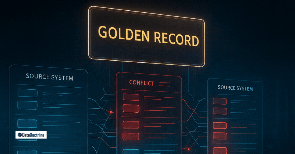 A system of record isn’t always a source of truth. Learn why trusting source systems blindly breaks MDM, and how to design a trust framework for conflict resolution.