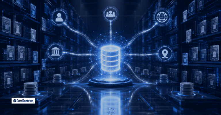 Master data defines the key business entities your organization depends on. Metadata explains what those entities mean, where they came from, how they move, and who owns them.